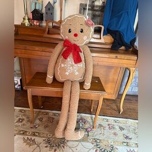 Viral Life - Size ~ 5ft. Plush Gingerbread Man by Sugarplum Dreams Holiday Decor